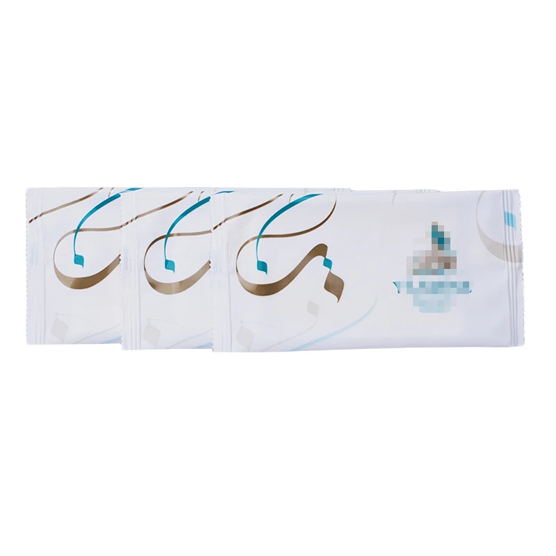 Wholesale Individually Warp Wet Towel Portable Disposable Cleaning Restaurant Airline Wet Wipes