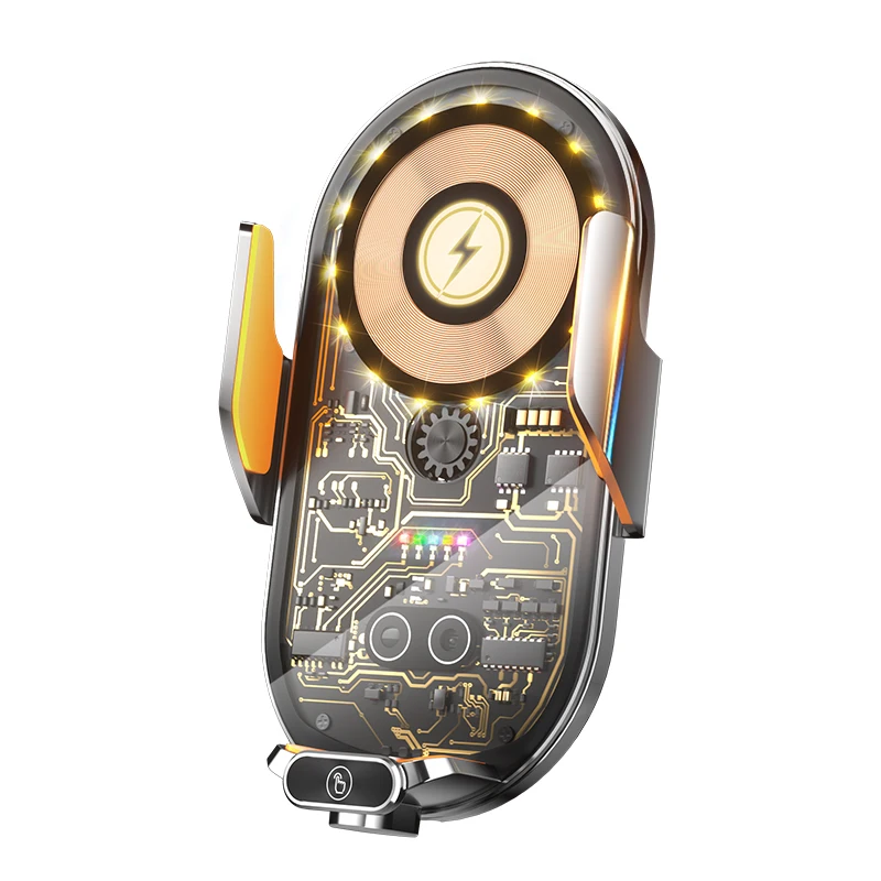 Smart Wireless Car Phone Stand Universal  Mobile Phone Holder for Cars 66w Fast Charging Wireless Fast Charging Phone Holder