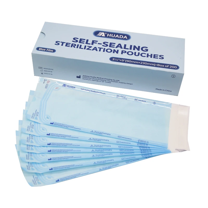 Medical Products Disposable heat-sealing sterilization pouches with good quality