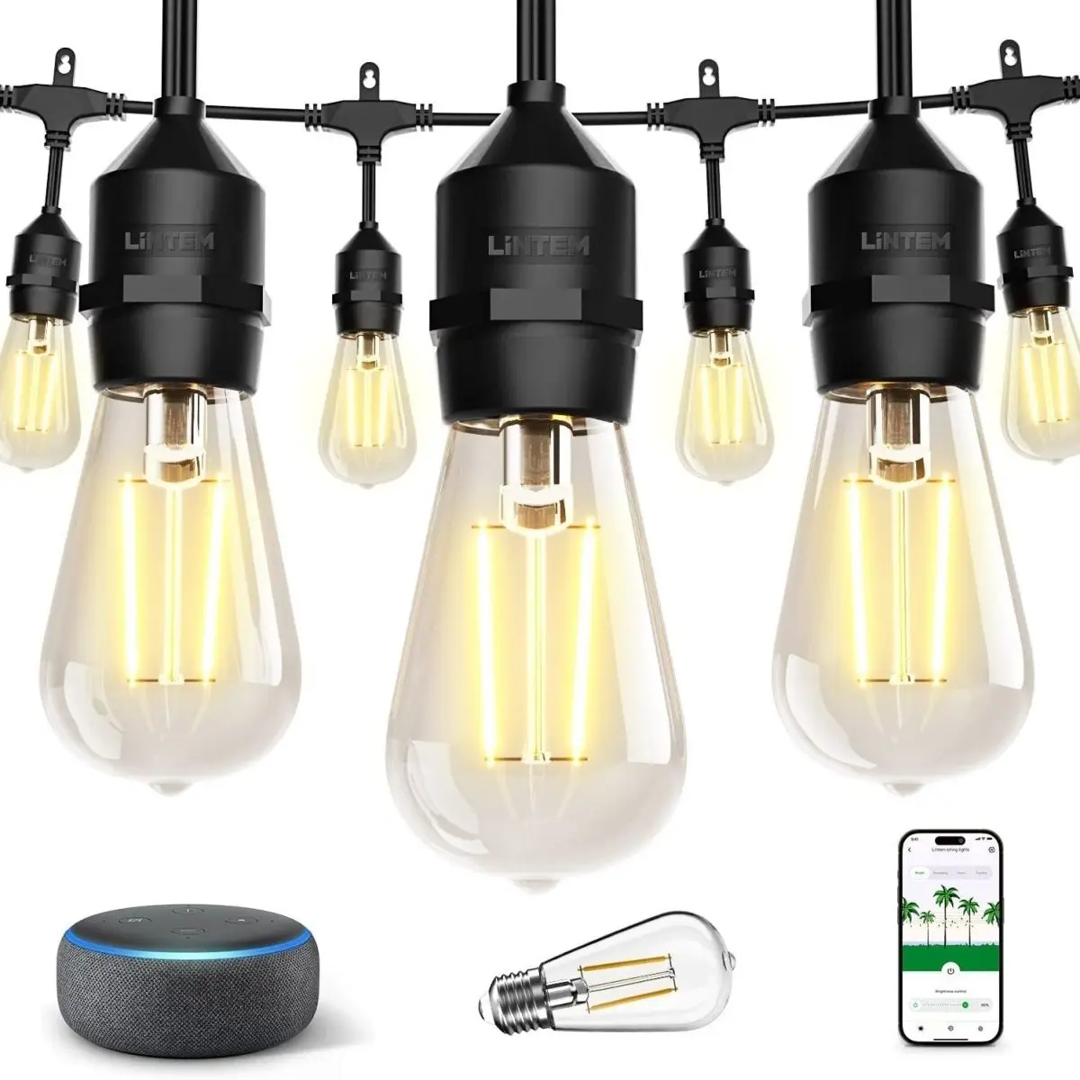 Рождественская Вечеринка уличная Водонепроницаемая 10 м светодиодная гирлянда для украшения сада распродажа уличное освещение Рождество