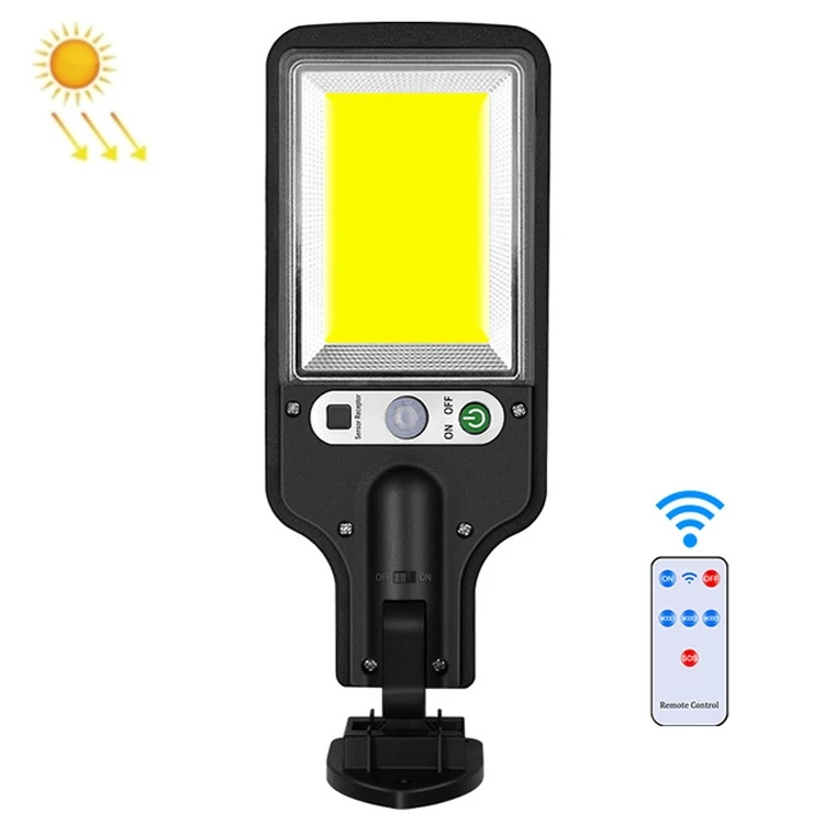 Wholesale In Stock Solar Street Light LED With Remote Control Human Body Induction Garden Light