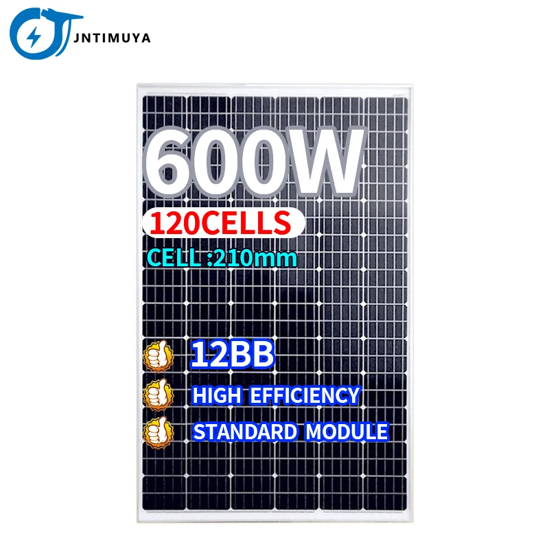 JNTIMUYA 590 Вт 595 Вт 600 Вт комплект солнечных панелей alibaba панель солнечных панелей монокристаллическая солнечная панель купить онлайн