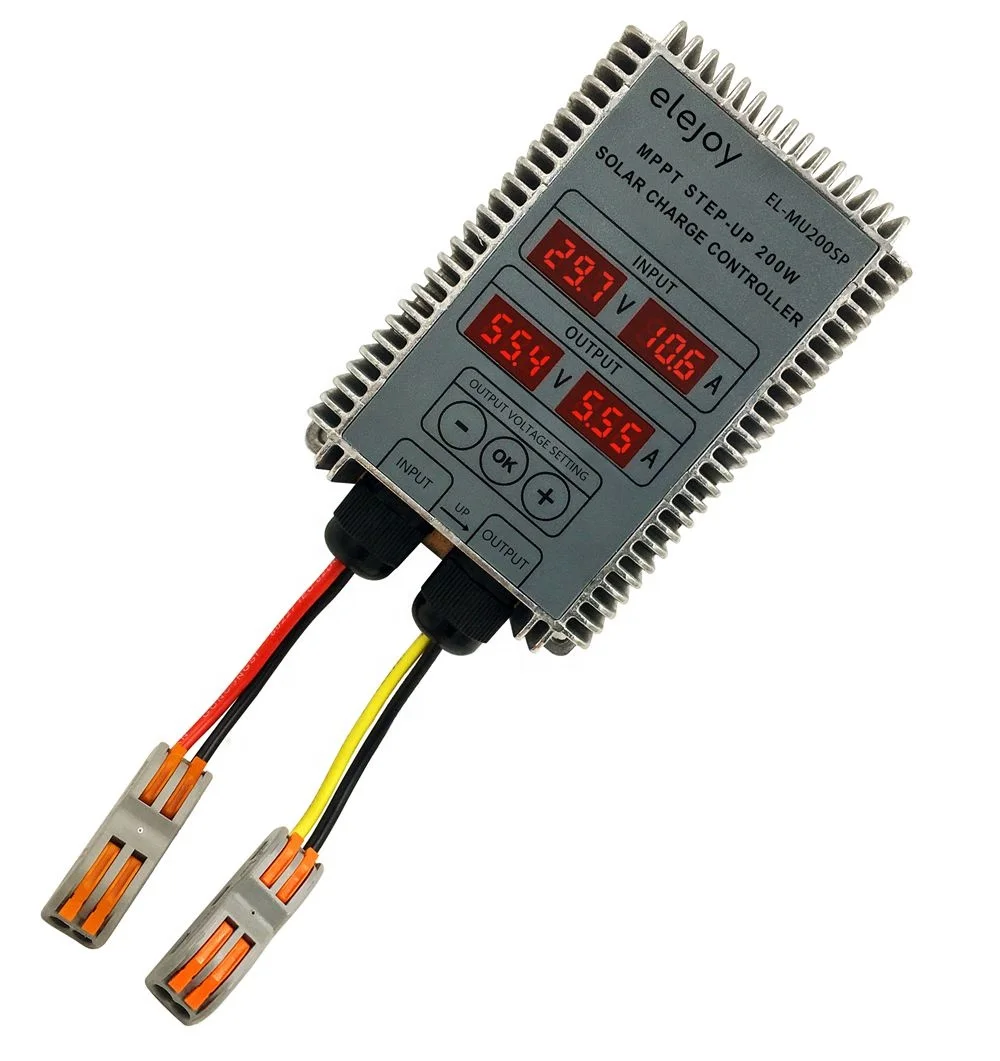 200 Вт MPPT Контроллер заряда солнечной батареи 99% светодиодный дисплей повышающий контроллер солнечной энергии MPPT BOOST EL-MU200SP