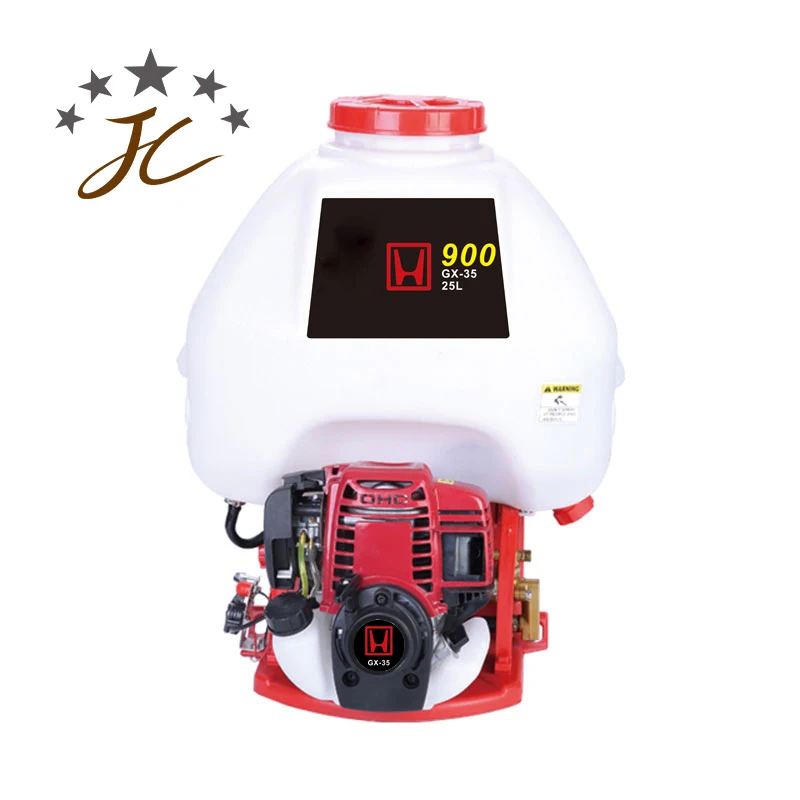 Zhejiang Taizhou JC ранец мощный распылитель 900 2 магазина/4 магазина tu26/139F,gx35 бензиновый двигатель