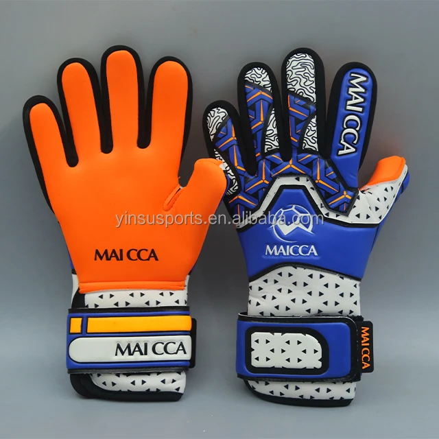 Custom Soccer Goalkeeper Gloves Design/Logo Your Own Sports Soccer Adults Professional Goalkeeper gloves For Football