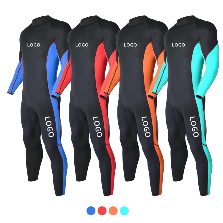 Surfing Neoprene Swimming Surf Wetsuits Zipper Supersoft Freediving Training Diving Suit 3mm Wetsuit