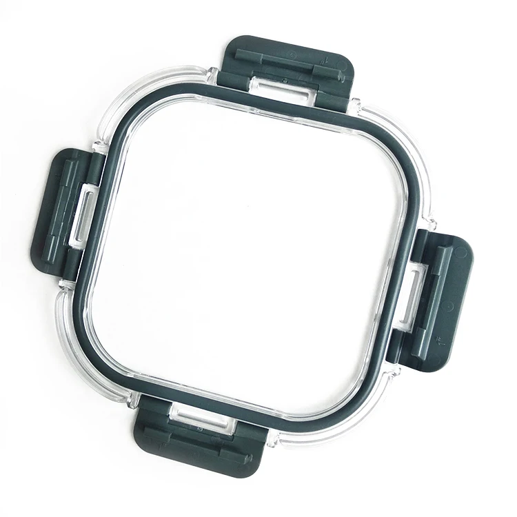 Top Selling Products Square Clear Airtight  Glass Food Container With Snap Locking Lids