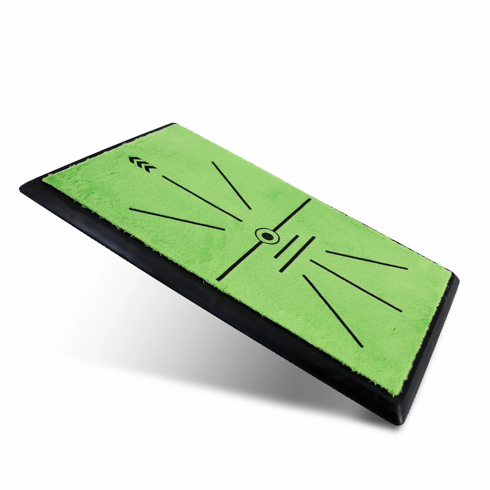 High Quality Velvet Durable High elasticity Rubber bottom Practice Golf Hitting Swing Mat Trainer Mini Training Aid