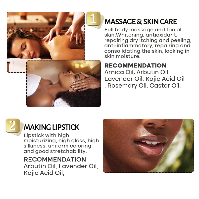 Alpine River 100% Natural Organic Body Whitening And Moisturizing Carrot Papaya Arbutin Olive Batana Busserole Oil For Dark Skin