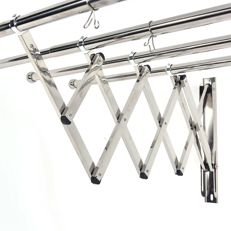 balcony clothes drying rack clothes foldable hanger wall mounted clothes hanger rack