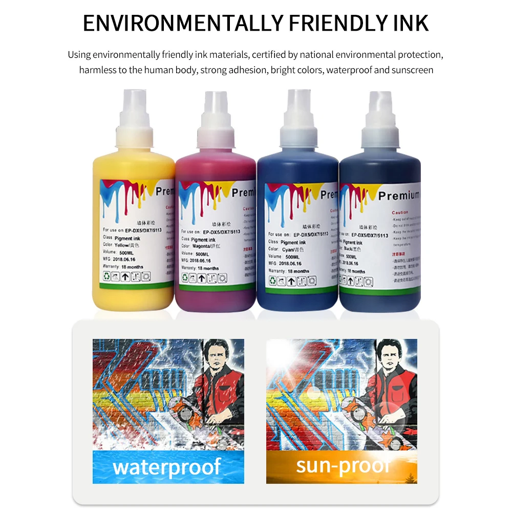 Outdoor 3D Wall Painting Machine with UV Ink Large 5D Advertising Spray Painting Equipment for Background Wall Printing Provided