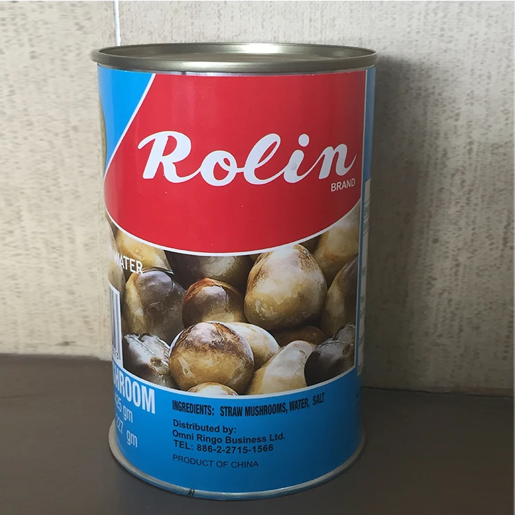 canned chinese straw mushroom whole in brine
