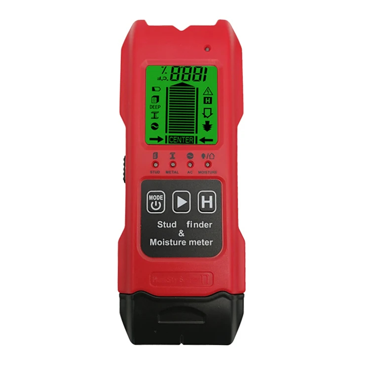 Best 7 in 1 Center Stud Finder Wood Metal AC Live Wire Scanner & Wood and Building Material Moisture Meter