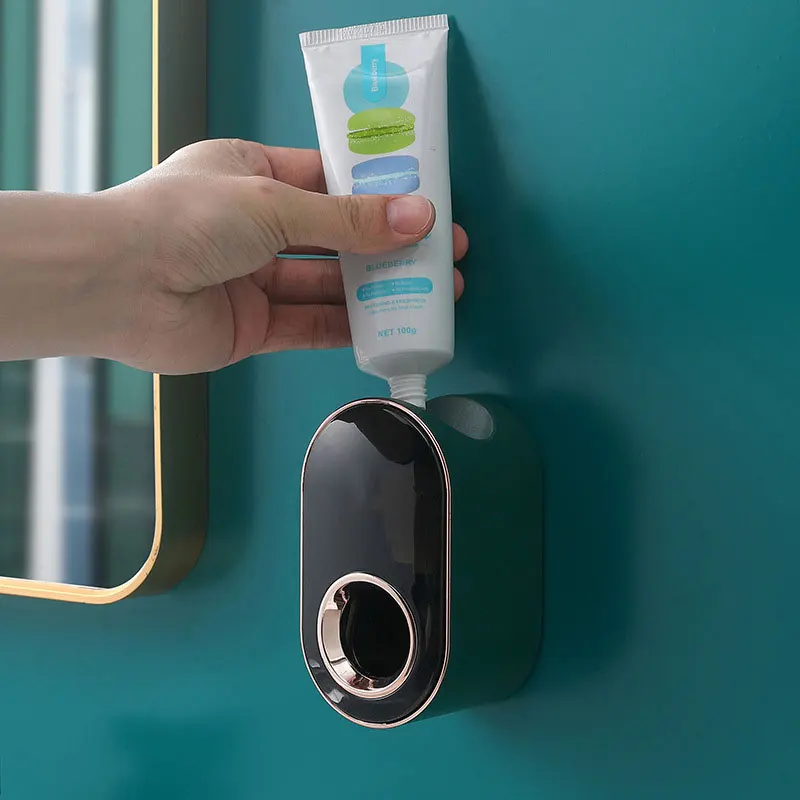 Автоматический Дозатор зубной пасты настенный для ванной комнаты