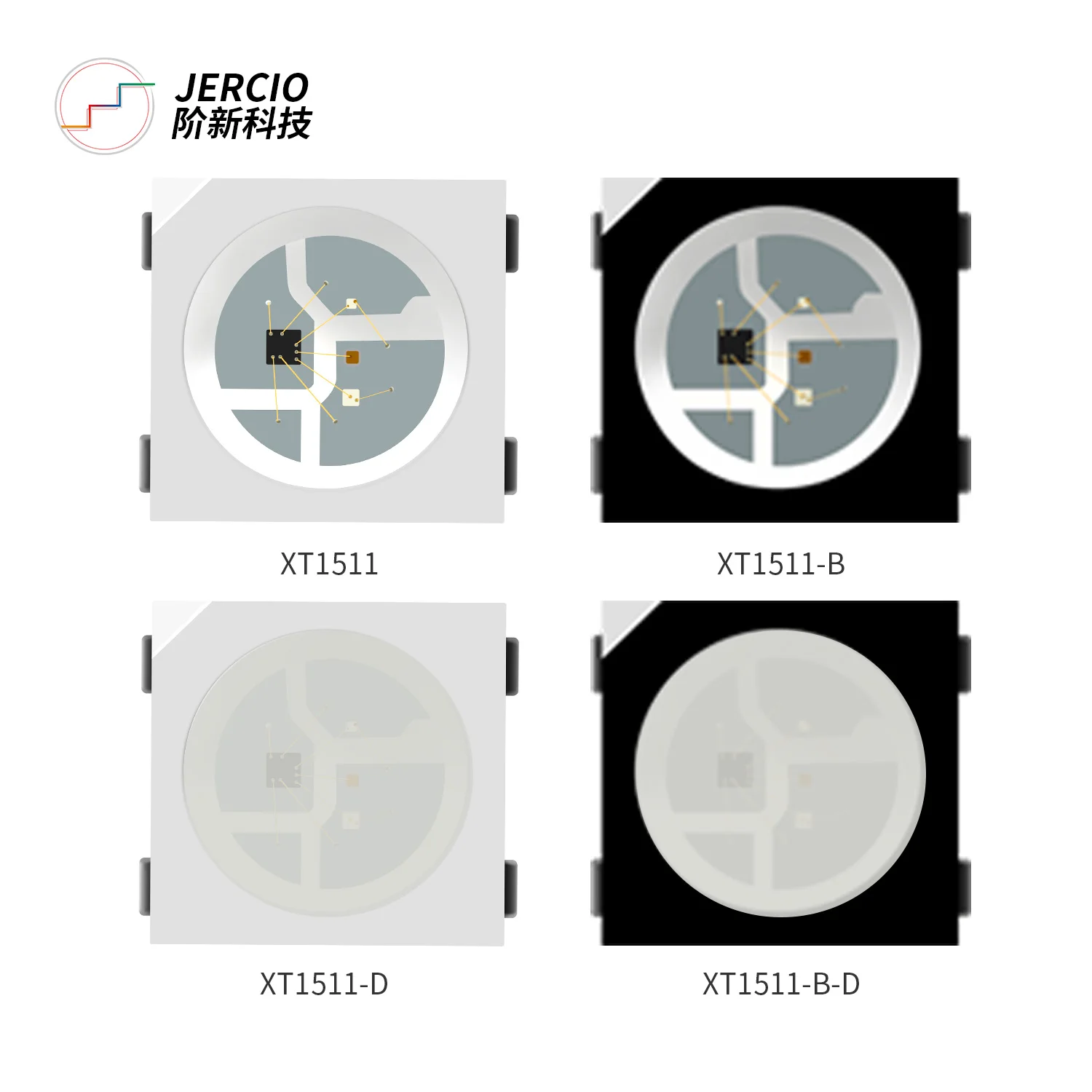 XT1511 RGB DC5V high brightness individually addressable SMD5050 RGB LED sk6812 ws2812b ws2811rgb led chip programmable LEDs