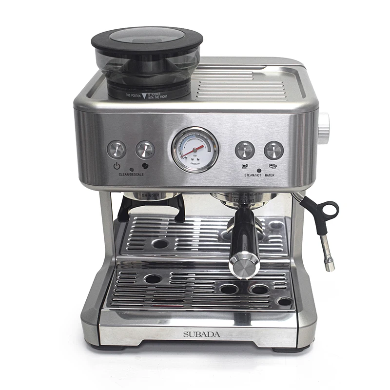Multifunctional automatic Italy Espresso Machine Household 15 Bar Electric Coffee Maker machine With Milk Frother for business