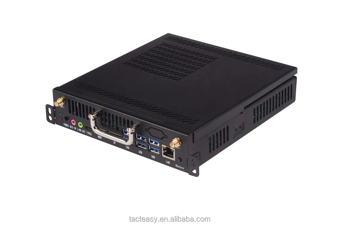 12th Gen ops computer Windows10/11 Linux Celeron High Quality OPS PC 12450H 1 LAN 6 USB Embedded OPS Computers