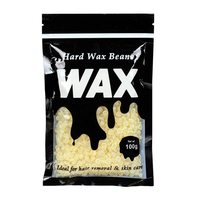 Hard Wax Beads Hair Removal 100g Wax Beans for Brazilian Underarms Body and Chest