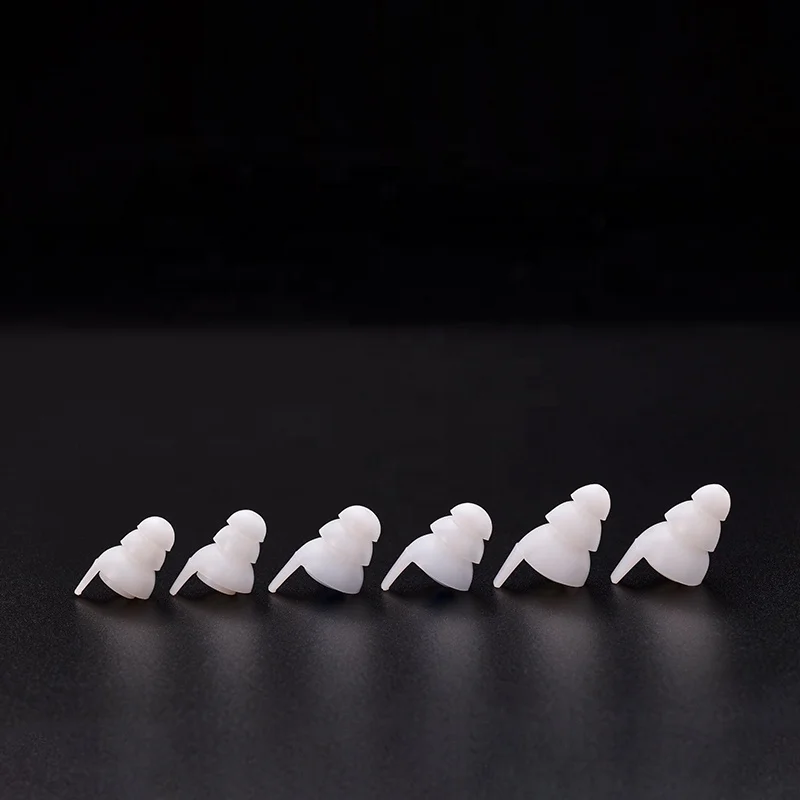 2020 высококачественные нетоксичные затычки для ушей из медицинского ТПЭ с защитой от пыли и гипоаллергенной музыки и шнуром