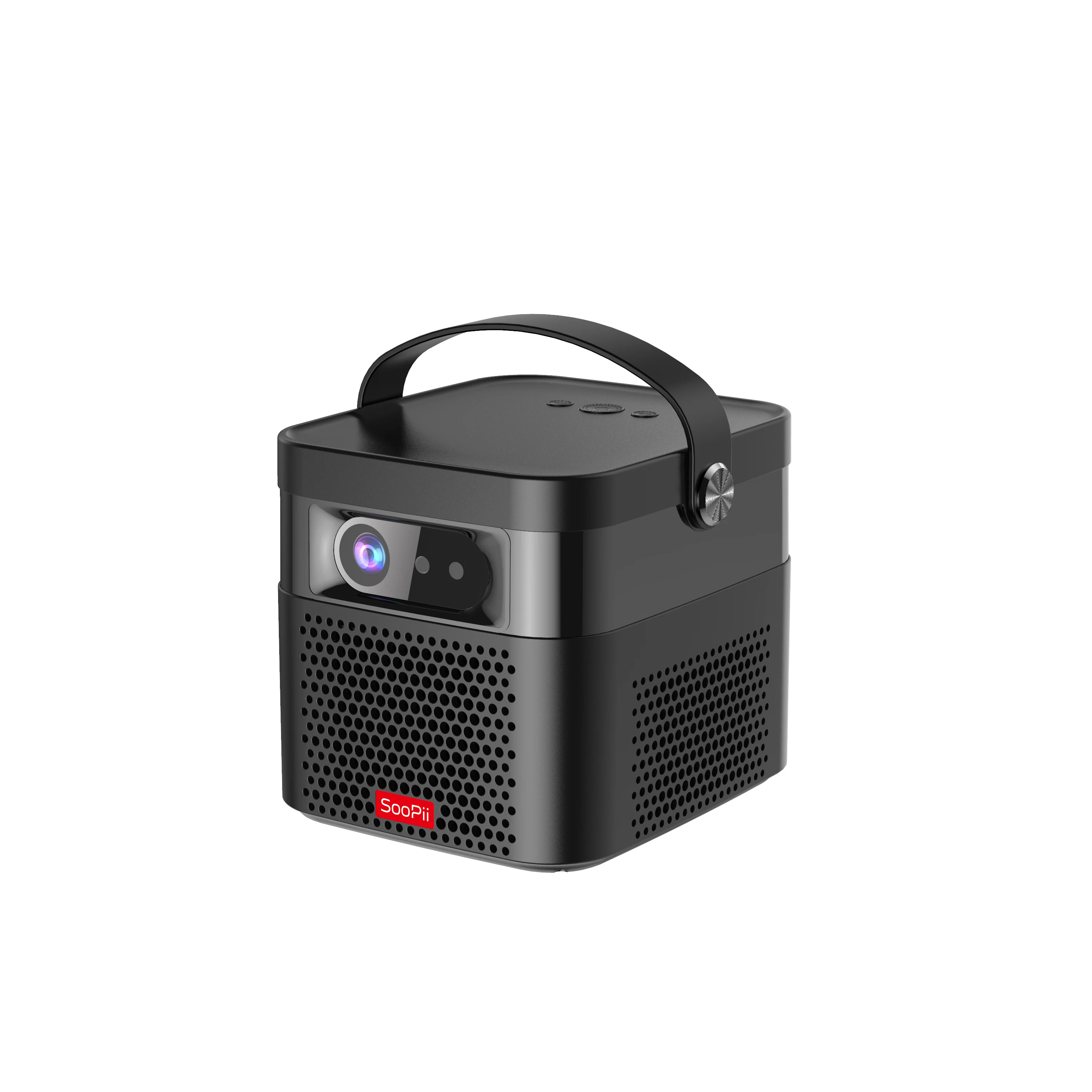 Мини-проектор, портативный DLP 4K 3D проектор SooPii, 350 ANSI люменов 960*540P 2 ГБ 32 ГБ Android 9 BT динамик HIFI стереоплеер