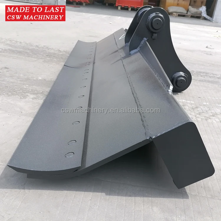 30 - 40 ton Excavator Tilt Grader Blade for Hitachi EX300 EX330 ZX350 Excavators Manual Grader Blades Customized Grader Beam