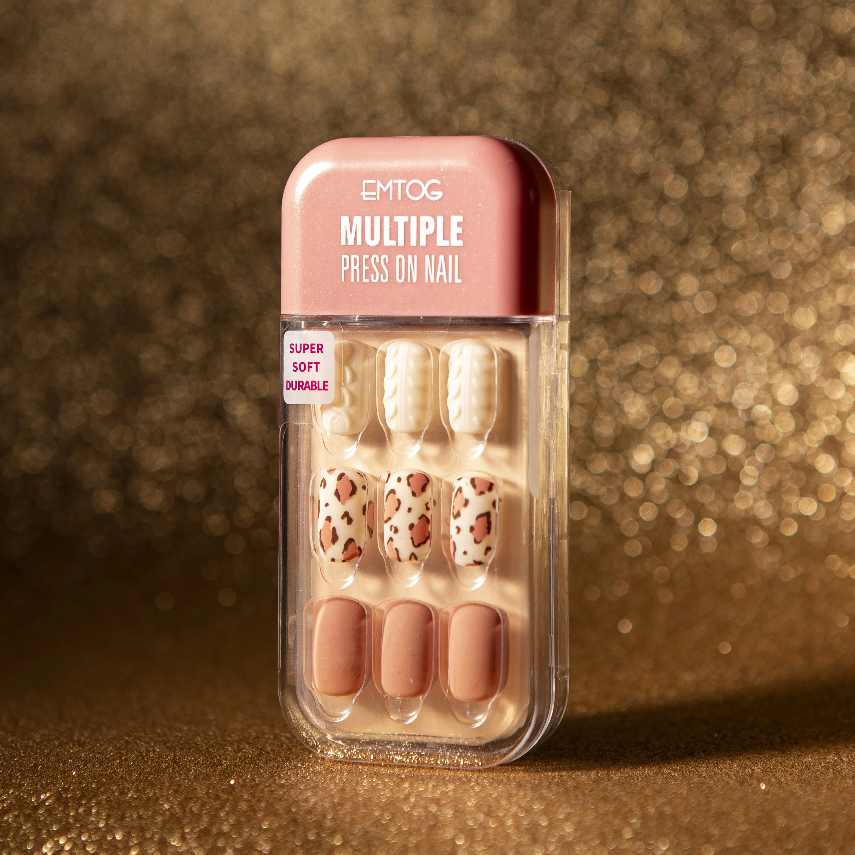 Custom Press On Nails Wholesale Artificial Fingernails High Quality Bulk with Nail Packaging Box