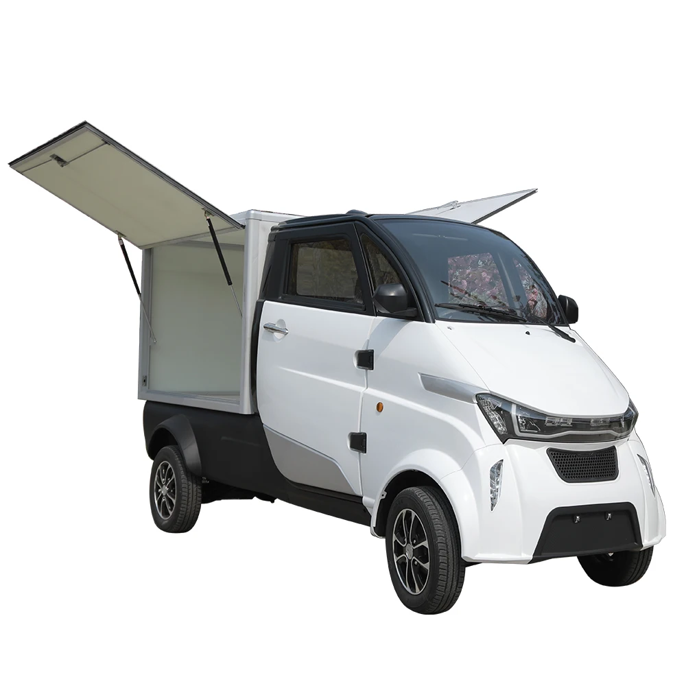 China L6e air conditioner cooling heating system logistics cargo van lithium battery speed 52km max mileage 200km