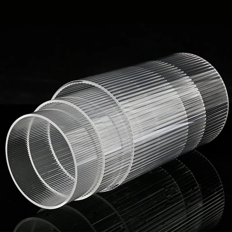 Factory Price Large Diameter Polycarbonate Plastic Tube Corrugated PC Pipe