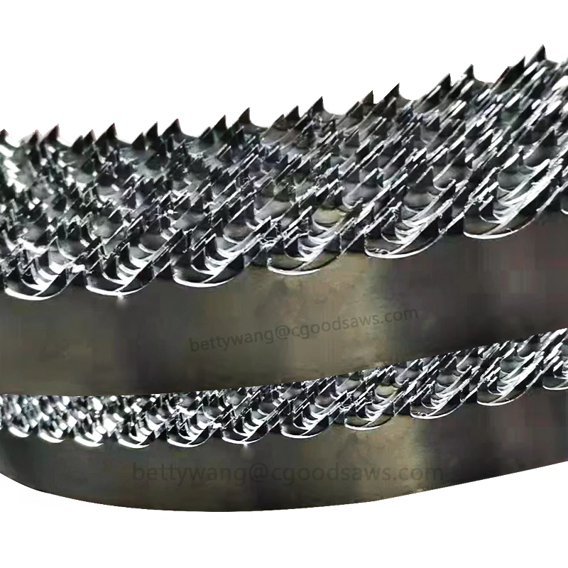 Blade size 3874 x 32 x1.2mm band saw blade multi tool blades for Full Automatic Log Sawmill Saw Machine