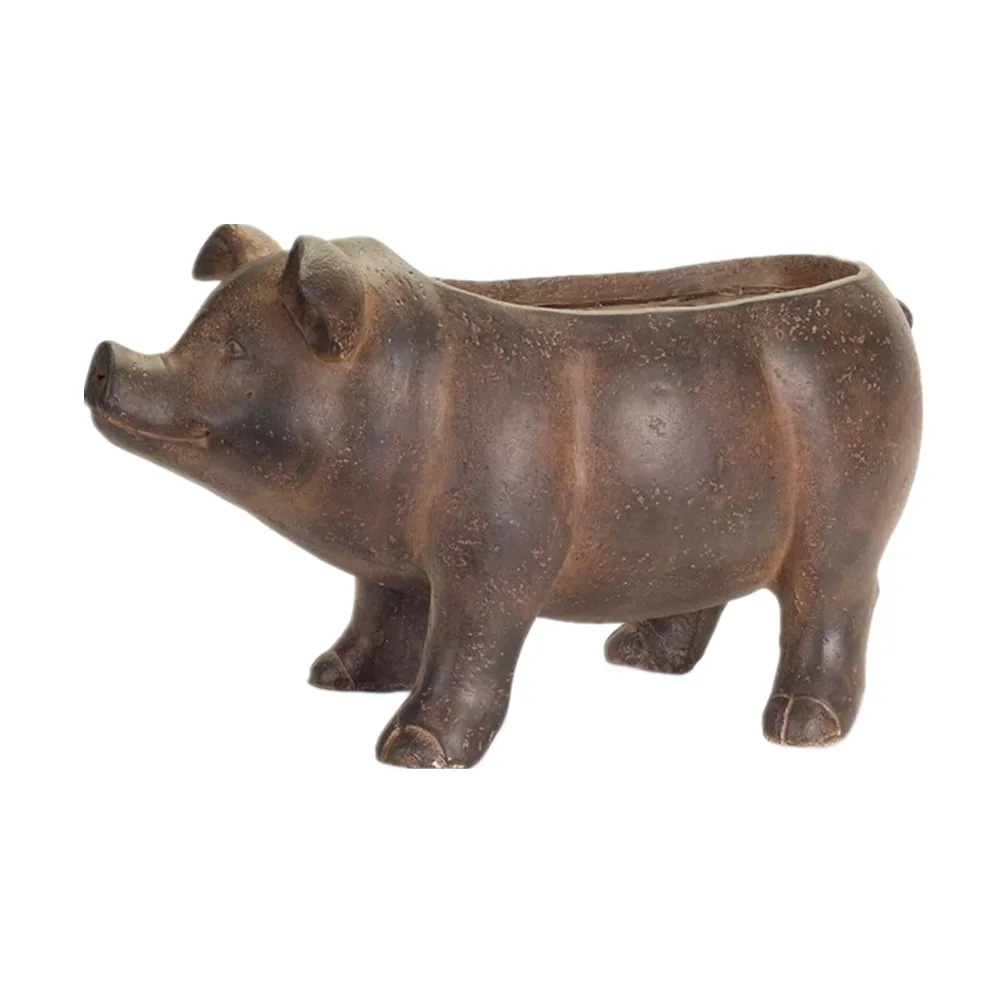 Садовое украшение полимерная поделка сидячая лягушка поликаменная статуя Декор