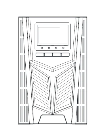 Competitive price High Frequency online ups 110v 220v 1kva 2kva 3kva 6kva 10kva pure sine wave online ups