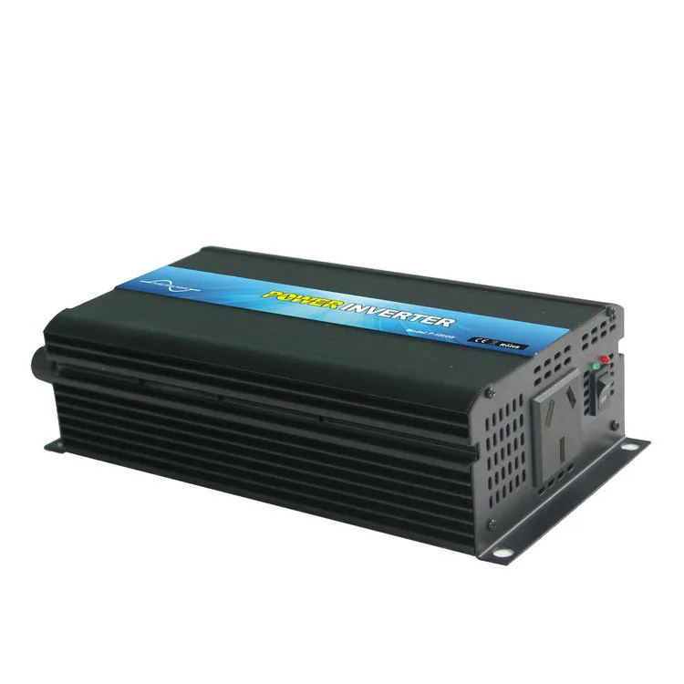 Синусоидальный солнечный инвертор для солнечной системы CE & RoHS DC12v/24v/48v AC100v-120v/220v-240v 1000w