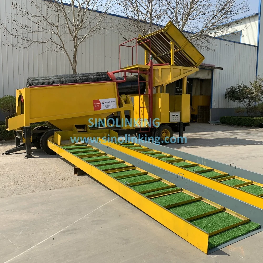 Gold Trommel Washing Plant Gold Mining Machinery for sale