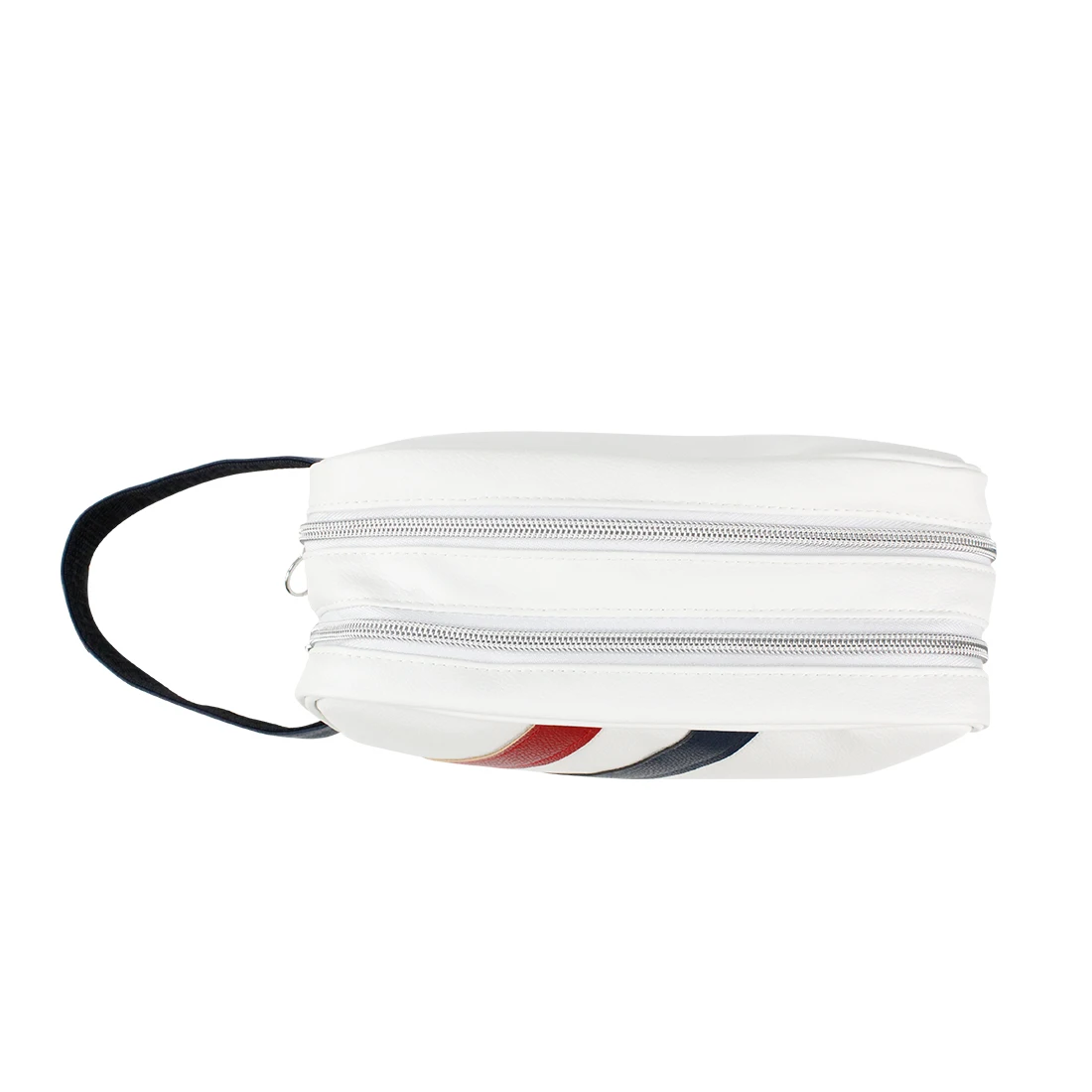 Customized Logo Premium PU Leather Golf Ball Pouch Golf Bag