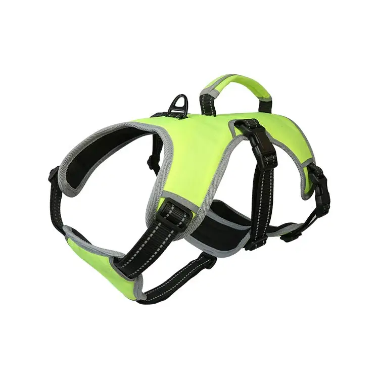 Tactical Soft Pet No Pull Adjustable Dog Harness Leash Set Custom Reversible Small Designer Harness Vest Dog Harness Manufacture