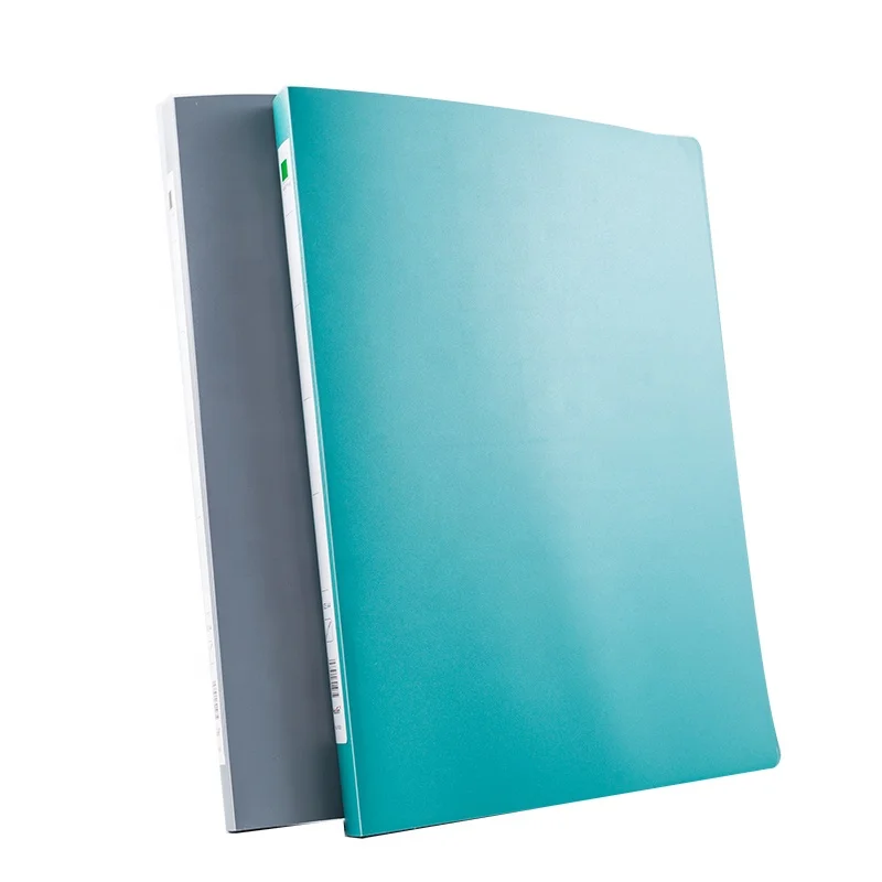 A4 Size PP Plastic Cover Spring Clip File Folder With Metal Clip