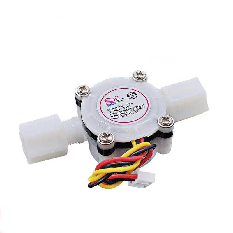 YF-S402 G1/4 DN8 0.3-6L/Min DC4.5V Water Flow Sensor