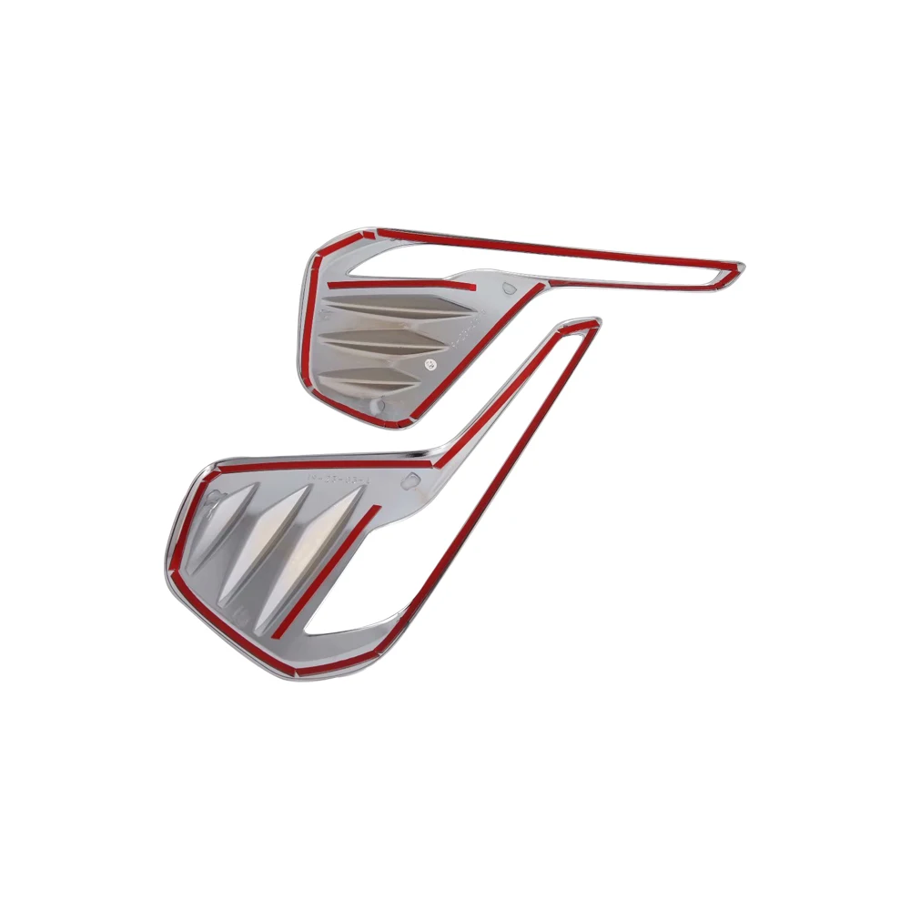 ABS Car Accessories Front Head Fog Light Lamp Eyebrow Cover Trim Exterior Decoration Body Kits For Chevrolet Onix 2019