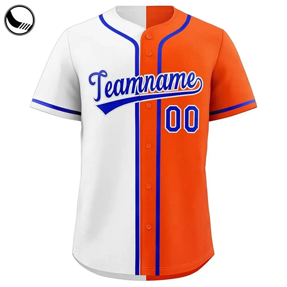 BETHERIVAL sewing pattern v neck custom baseball jerseys sublimation