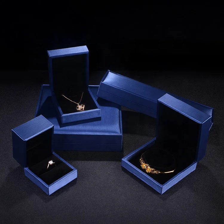  Роскошные наборы шкатулок для ювелирных изделий из искусственной кожи на заказ подарочные коробки упаковка с кольцом и