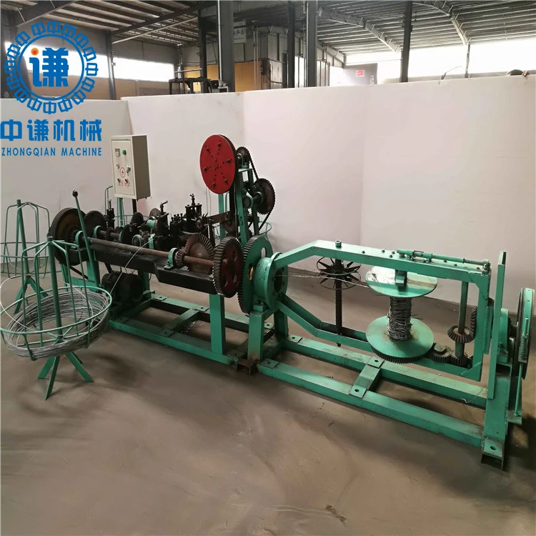 Automatic Double Stranded Twisted Barbed Wire Mesh Making Machine