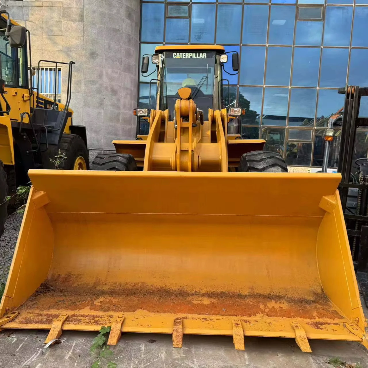 Оригинальная низкая цена, Подержанные погрузчики, двигатель Caterpillar CAT966H, подержанный погрузчик, колесный погрузчик, Строительная техника Cat966h 966g