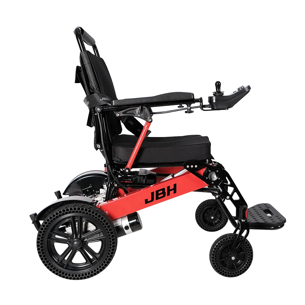JBH D19B China factory supply lightweight electric wheelchair for disabled people