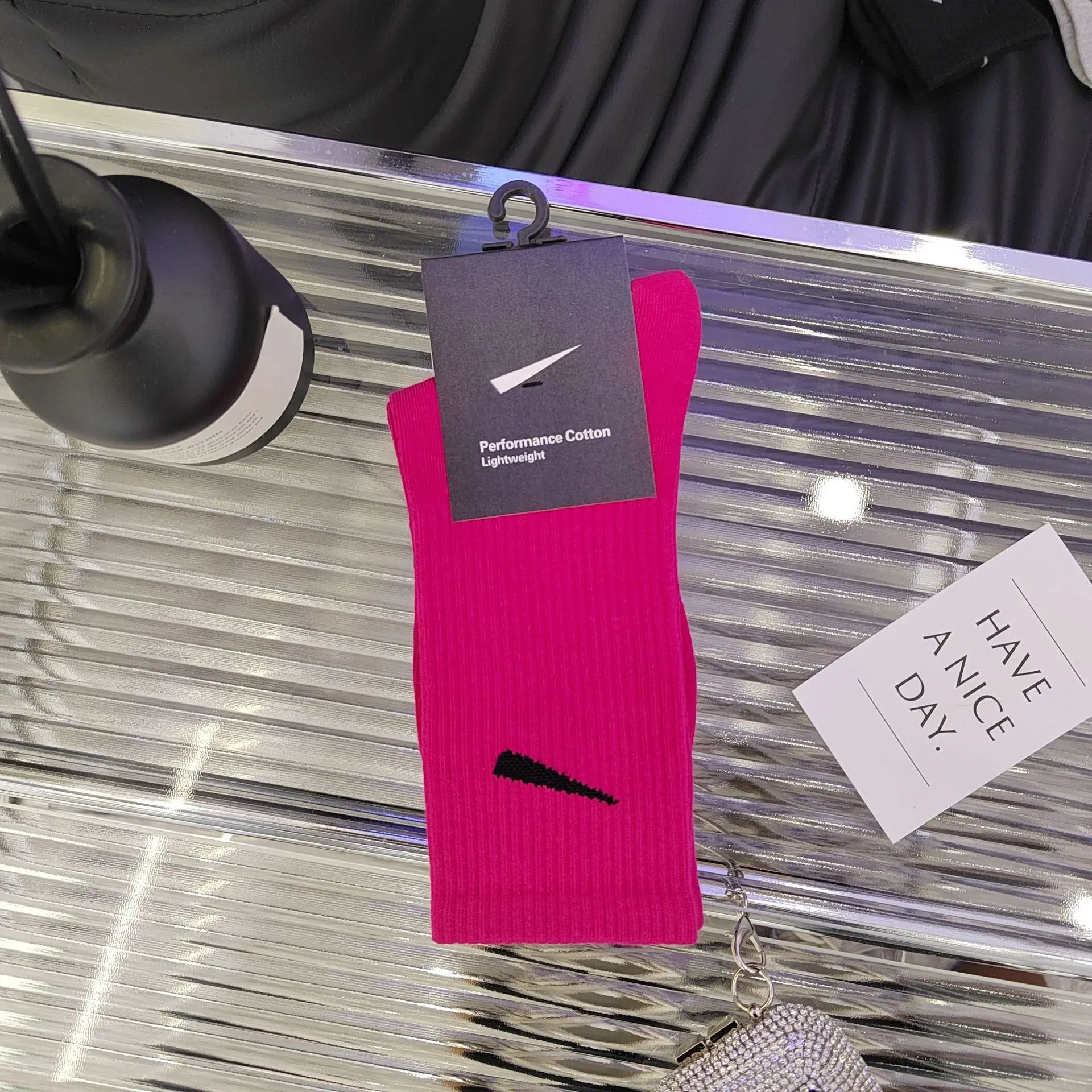 2024 ODM Colorful Unisex Adult Sports N K Socks New Trend High Quality Custom Logo Branded Mens Cotton Socks