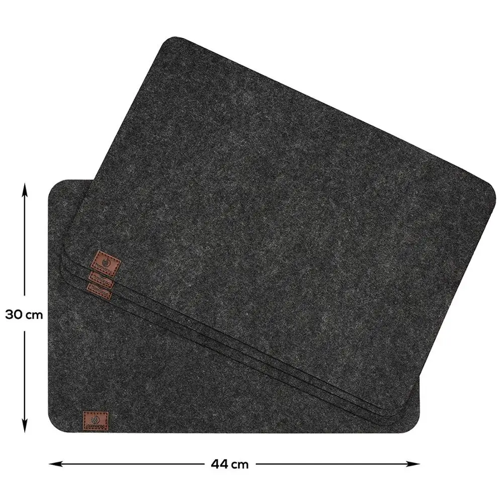 Factory Price Durable Felt Table Place Mat for Dinnerware