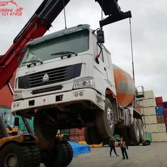 
Used Sinotruk Howo Concrete Mixer Truck 371 hp for Ethiopia 
