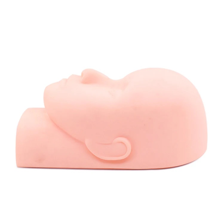 Practice Tool Eyelashes Training Flat Mannequin Heads For False Lashes Extensions