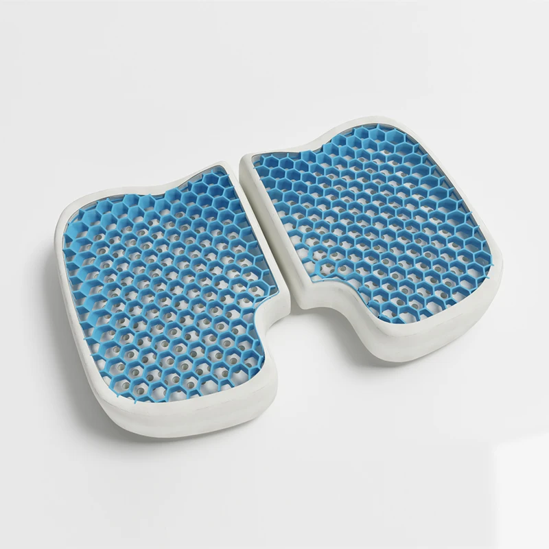 JUZE Design Pain Relief Office Chair 3D Mesh Anti Slip Memory Foam Wheelchair Car Orthopedic Seat Cushion/ Coccyx Seat Cushion