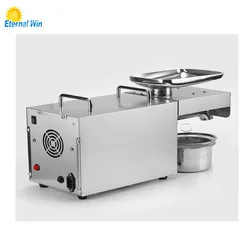 Household automatic small oil press/ 680 w peanut and sunflower oil press equipment