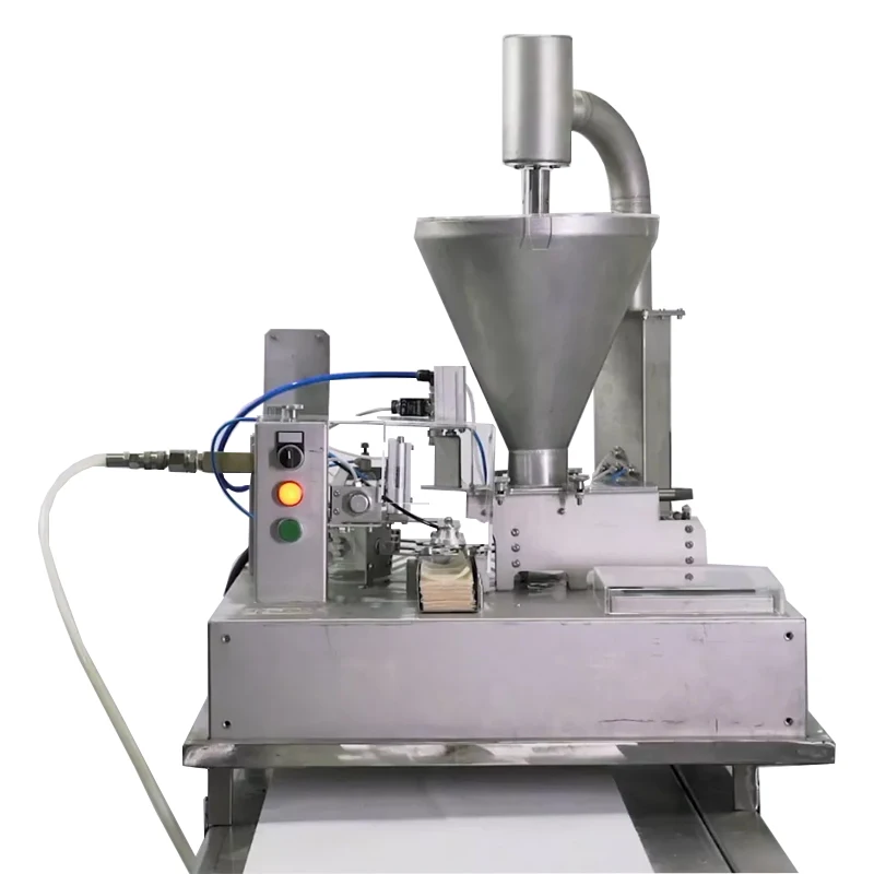 Commercial Fully automatic samosa making machine, samosa folding machine delicious samosa